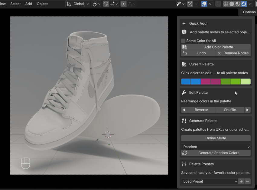 Color Palette Pro - Professional Color Management For Blender | Gachoki Studios Shop Adobe Ase Import